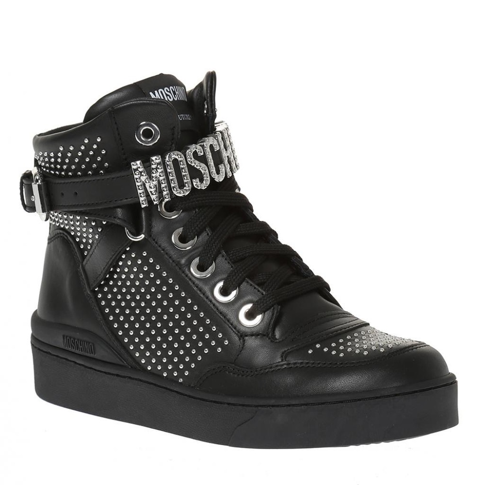 Moschino Studded Sneakers